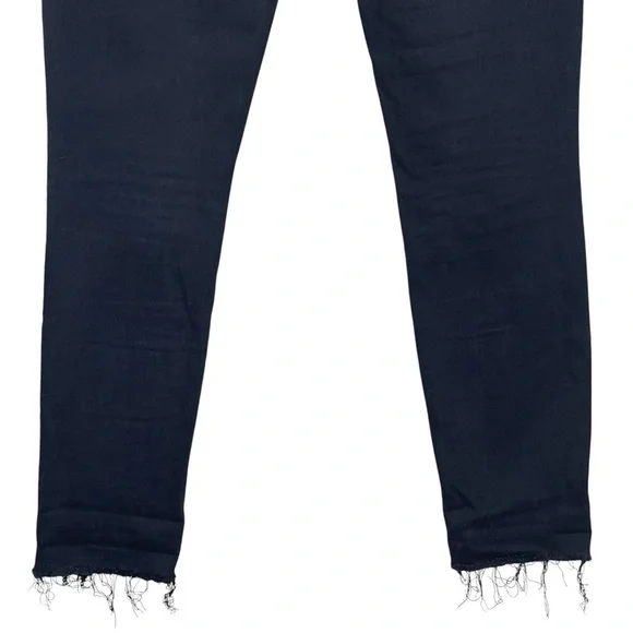 Mother High Waisted Looker Ankle Fray Womens 28 Skinny Raw Hem Stretch Revolve - Picture 7 of 10